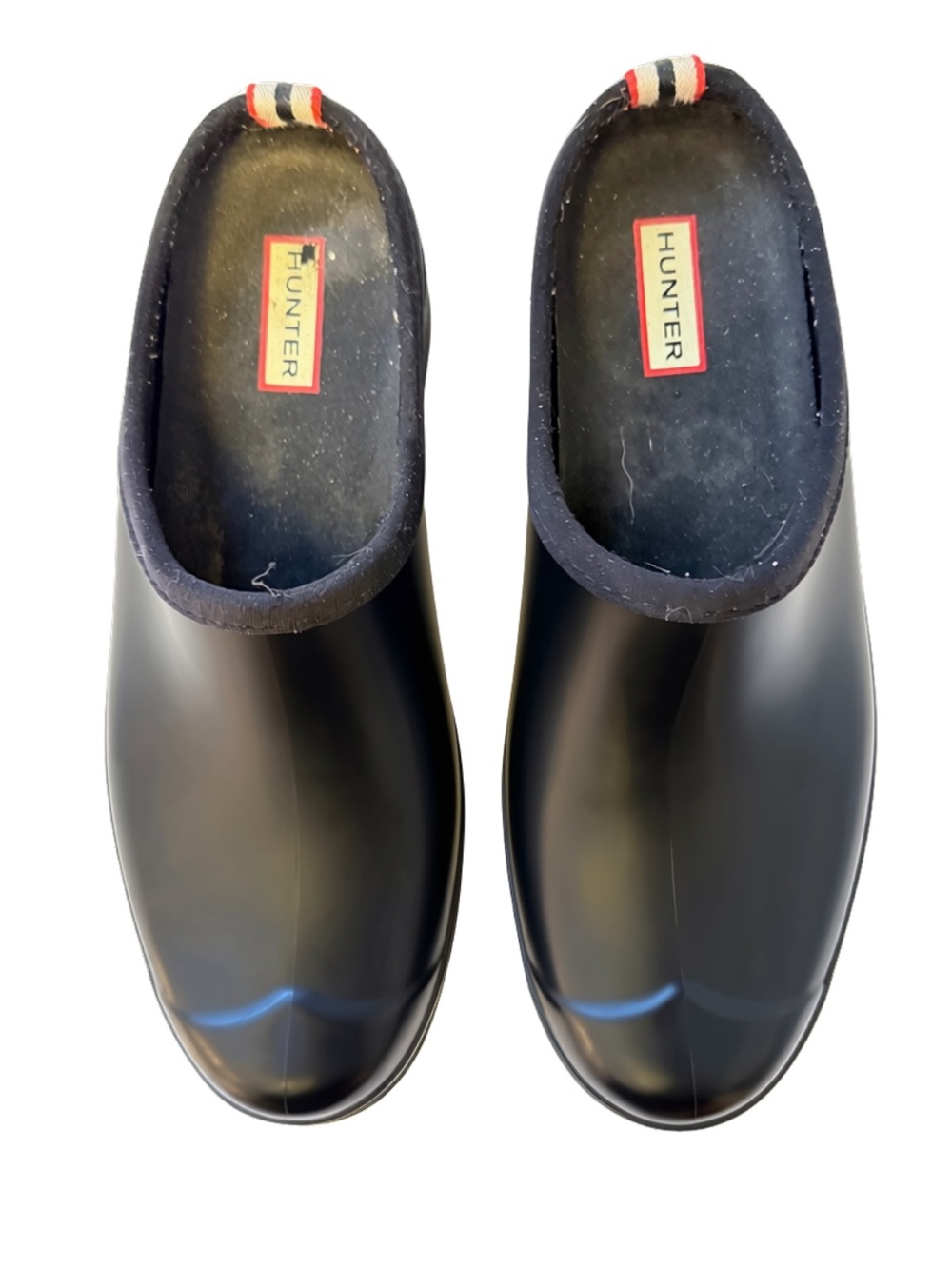 Hunter Play Clog Black Waterproof Rubber Garden Shoes Women’s US 10 EU 42 - Picture 3 of 10